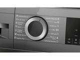 Secadora bomba de calor - Bosch WQG245DRES, 9 kg, 14 Programas, AutoDry, Función antiarrugas,  Gris-hierro fundido