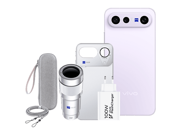 Móvil - vivo Bundle X300 FE, Mist Purple, 512 GB, 12 GB RAM, 6.31" AMOLED, Snapdragon® 8 Gen 5 Mobile, 6500 mAh