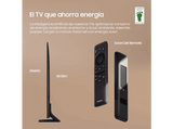 TV QLED 75 - Samsung TQ75Q77DATXXC, QLED 4K, Procesador Quantum 4K, Smart TV, Titan gray
