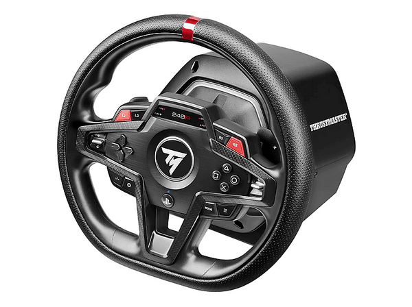 Volante - Thrustmaster T248R Shifter Pack, Volante + Pedales + Palanca de cambios, Pantalla a color, Negro