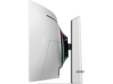 Monitor gaming - SAMSUNG Odyssey G9 LS49CG934SUXEN , 49, OLED, 0.03ms, 240 Hz, Freesync Premium Pro, Silver