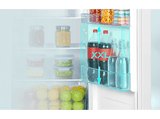 Frigorífico dos puertas - Midea KFK 531 E NF W, No Frost, 169.6 cm Alto, 325 l, Descongelación automática,  Multi Air Flow, Fresh Box, LED, Blanco