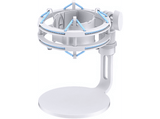 Micrófono - HYPERX QuadCast 2, USB, Sensor para silenciar, Indicadores LED, Blanco