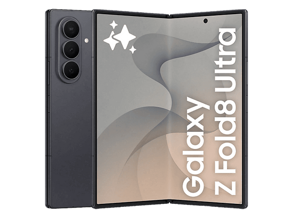 Móvil - Samsung Galaxy Z Fold8 Ultra, Grafito, 256 GB, 12 GB RAM, 8" Dynamic AMOLED 2X, Qualcomm Snapdragon 8 Elite Gen 5, 5000 mAh, Android 17