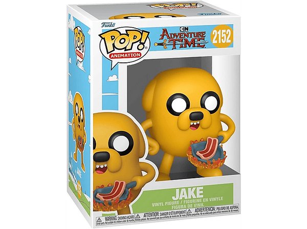 Figura Funko Pop! - Funko Adventure Time: Jake The Dog, 10 cm, Vinilo
