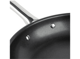 Sartén - Jata Hogar HSAR2122, Acero inoxidable, 22 cm, Fondo difusor Full Induction, Inox