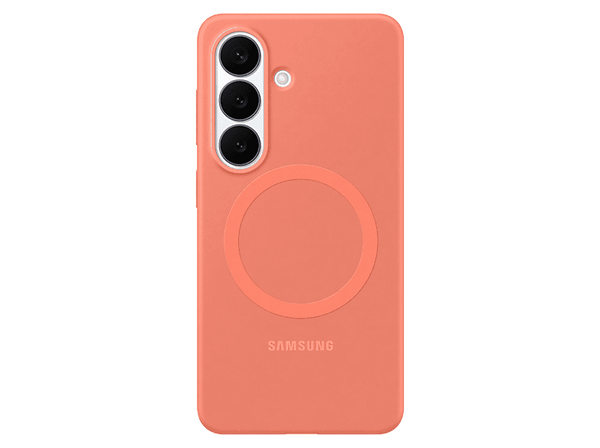 Funda móvil - Samsung, Para Galaxy S26, De Silicona, Magnética, Rojo