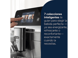 Cafetera superautomática - De'Longhi Eletta Ultra ECAM470.85.MB, 1450 W, 19 bar, Molinillo integrado, Depósito de leche, Táctil, 50 recetas, Metálico