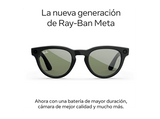 Gafas IA - Ray-Ban Meta Headliner (Gen 2), Negro mate, Lentes verdes, Talla estándar