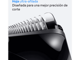 Afeitadora multifunción - Braun Todo En Uno Series 3 AIO3540, Kit De Styling 8 en 1, Lámina Afilada, 14 Longitudes, Gris
