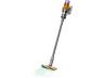 Aspirador escoba - Dyson v12 Detect Slim Absolute, Potencia 150 W, Inteligente y Ligero, 60 min, Pantalla LCD, Tecnología Láser