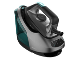 Centro de planchado - Cecotec IronHero 3000 Station, 3000W, 400 g/min, 7 bar, Cerámica, Sistema Antical, Auto Shut Off, Antigoteo, Negro