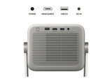 Mini proyector - Hisense M2 Pro, Zoom Óptico, 1300 lúmenes, Autoenfoque, IA, 3D , Gris