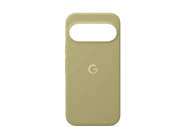 Funda móvil - Google Pixelsnap para Pixel 11, Máxima durabilidad, Silicona, Compatible con cargadores inalámbricos y soportes, Pistacho