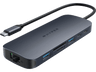 Hub USB/Concentrador - Hyper HyperDrive Next, 11 puertos, HDMI, Ethernet, MicroSD, USB, Azul
