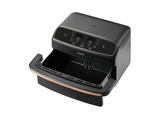 Freidora de aire - Cosori Twinfry™ Dual Blaze Compact, 8.6 l, 2700 W, 240 °C, 2 Cestas, Negro