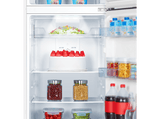 Frigorífico dos puertas - Midea KFK 531 E NF W, No Frost, 169.6 cm Alto, 325 l, Descongelación automática,  Multi Air Flow, Fresh Box, LED, Blanco