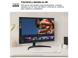 Monitor - LG 32UR500K-B.AEU, 32 UHD 4K, 60 Hz, 4 ms, VA, 2x HDMI, FreeSync™, Altavoces integrados, Negro