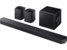 Barra de sonido - Samsung HW-Q930F/ZF, Bluetooth, 580 W, Subwoofer y Dolby Atmos inalámbrico, 9.1.4 canales, WiFiTitan Black