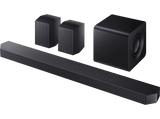Barra de sonido - Samsung HW-Q930F/ZF, Bluetooth, 580 W, Subwoofer y Dolby Atmos inalámbrico, 9.1.4 canales, WiFiTitan Black