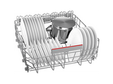 Lavavajillas integrable - Bosch SMV4ECX28E,Serie 4, 14 servicios, 6 programas, 60 cm, Home Connect, Silence Plus, Inox Panelable