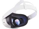 Gafas de realidad virtual - Meta Quest 3s, 128 GB, 8 GB RAM, Snapdragon XR2 Gen 2, 1832×1920p, 2.5h Autonomía, Blanco