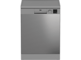 Lavavajillas - Beko DVN05320X, Independiente, 13 servicios, 5 programas, 60 cm, Inox