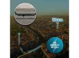 Patinete eléctrico - Cecotec Bongo D20E Connected, Potencia máxima 500W, Potencia nominal 250W, 100 kg, 5200mAh, Vel.20 km/h con conexión a App, Negro