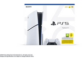 Consola - Sony PS5 Slim Standard, 825 GB SSD, 4K, 1 mando, Chasis E, Blanco