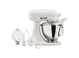 Robot amasador - KitchenAid 5KSM95PSEPL, 250 W, 4.3 l, 58-220 RPM, Cabezal Inclinable, Blanco Porcelana