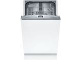 Lavavajillas - Bosch SPH4EKX17E, 10 servicios, 6 programas, 44.8 cm, Silence plus, Home connect, Sin panelar