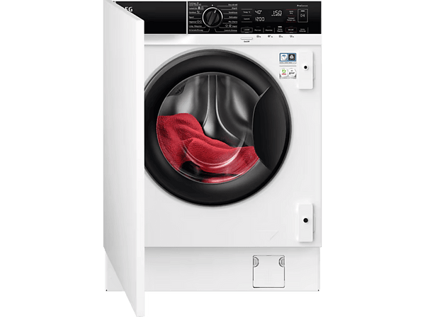 Lavadora secadora integrable - AEG LWN8E8636F, 8 kg +4 kg, 1400 rpm, Pro Steam, Display XL, Sin panelar