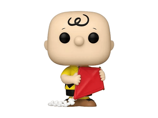 Figura Funko Pop! - Television: Peanuts - Charlie Brown with kite, 9 cm, Vinilo