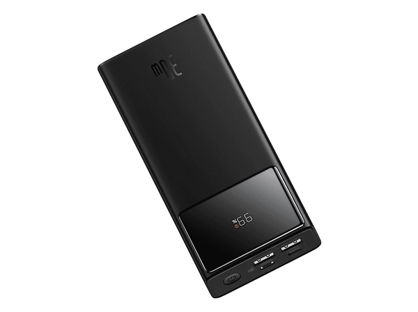 Powerbank - Baseus STAR-LORD, 30000mAh, 30W, Carga rápida y simultánea, Con pantalla LED, USB a Tipo C, Negro