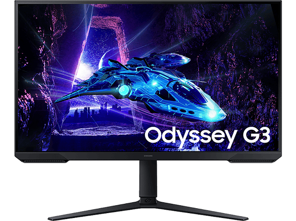 Monitor gaming - Samsung Odyssey G3 LS32DG302EUXEN, 32 " Full-HD, 180 Hz, 1 ms, VA, Altura ajustable, FreeSync, Negro