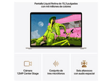 Apple MacBook Air (2026) 13.6 Retina, Chip M5 Apple, CPU de 10 núcleos, GPU de 8 núcleos, 16GB RAM, 512GB SSD, Blanco estrella, Sin cargador
