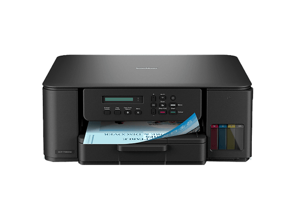Impresora - Brother DCP-T580DW, Inyección de tinta, Pantalla LCD, 16 ppm, Impresión automática a 2 caras, WiFi 5GHz y USB