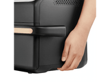 Freidora de aire - Cosori Twinfry™ Dual Blaze Compact, 8.6 l, 2700 W, 240 °C, 2 Cestas, Negro