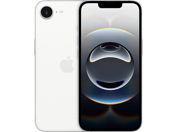Apple iPhone 16e, Blanco, 256 GB, 5G, 6.1 " OLED Super Retina XDR, Chip A18, iOS