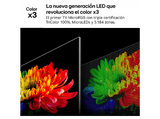 TV RGB Micro LED 75 - LG 75MRGB96B6B, UHD 4K, Procesador Inteligente α11 AI Processor 4K Gen3, Smart TV, DVB-T2 (H.265), Negro