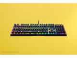 Teclado gaming - Razer BlackWidow V4 X Pokémon Edition, Con cable, USB, Teclas iluminadas RGB, Distribución US, Amarillo