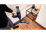 Aspirador escoba - Cecotec Conga Rockstar 11500 Odyssey ErgoFlex, 850 W, 3 en 1, 300 aW, 30 kPa, 90 min, Cepillo Jaliscazo, Incluye accesorios, Black
