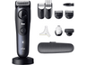 Barbero - Braun Series 7 BT7540, 10 accesorios para barba, 40 ajustes de longitud, Bloqueo de precisión, Lámina ProBlade, Wet&Dry, Azul