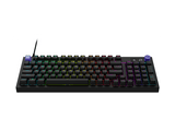 Teclado gaming - Logitech G G316 X 98, Cable, 8 kHz, Pantalla LED, Interruptores intercambiables, Teclas de PBT personalizables, PC-Mac, RGB, Negro