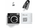 Cámara instantánea - Fujifilm Instax SQ40, Flash integrado, Exposición automática, Lente y espejo selfie, Negro