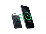 Powerbank - Baseus PicoGo AM61, Powerbank magnética Qi2.2, 10000mAh, 45W, Con cable retráctil Tipo-C, Negro Cosmic