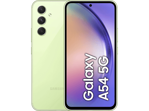 Móvil - Samsung Galaxy A54 5G, Light Green, 256 GB, 8 GB RAM, 6.4" Full HD+, Exynos 1380, 5000 mAh, Android