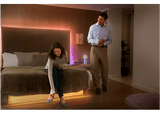 Tira LED inteligente - Philips Hue Hue Flux 4m, 1600 lúmenes, Luz blanca auténtica y brillante, Blanco