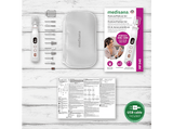 Set de manicura y pedicura - Medisana MP 940, Manos; Pies, 2h Autonomía, Batería de litio 1500 mAh, Blanco
