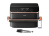 Freidora de aire - Cosori Dual Blaze Twinfry, 10 l, 2800 W, Doble cesta, Hasta 240 °C, Gris